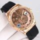 Grade A Swiss 9001 Rolex Sky-Dweller Gold Arabic 42 mm Men Watches Leather Strap (4)_th.jpg